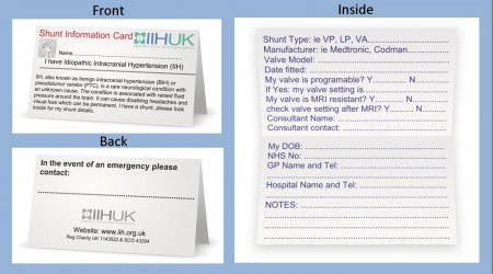 Shunt information Cards